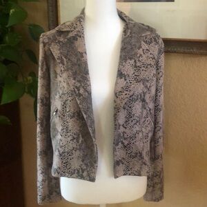 SOHO Snake-Pattern Jacket